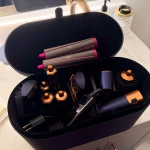 Dyson Airwrap Navy and Bronze